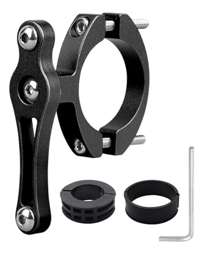 A/-/-・Color:A・【パッケージの内容】自転車ボトルケージ（ブラック）x1+3mm六角レンチx1+厚いガスケットx1+薄いガスケットx1。・【素材】バイクボトルケージはアルミ合金素材で、最大のさで耐衝撃性、表面が滑らかでウォーターボトルの傷を防ぎます、変形しない、耐食性、洗浄が可能で。・【取り付けが簡?】工具は必要ありません。ネジを締めるだけで、バイクボトルケージアダプターをフレーム、ハンドルバー、シートポストなど、好きな場所に取り付けることができます。・【幅広い応用範囲】取付角度や設置場所の変更が可能です。ほとんどの自転車のハンドルに適合し、非常に便利です、自転車に乗るとき、このボトルのケージマウントアダプターを使えば、ウォーターボトルを簡単かつ迅速に手に入れることができます。・【注意】この製品は自転車ボトルケージアダプターのみであり、自転車のボトルケージは含まれていません。YACHUN 自転車 ボトルケージ アダプター アジャスター アルミ合金 軽量 ロード バイク ドリンクホルダー スライド金具 内径19?40mm適応 (ブラック)
