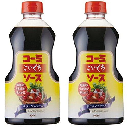 コーミ デラックスこいくちソース 800 × 2個