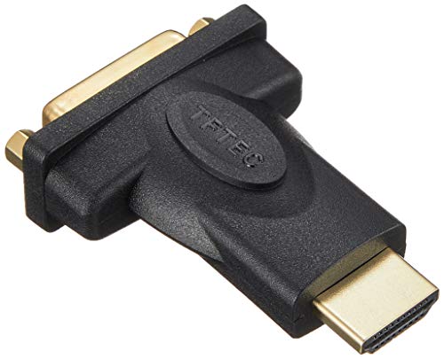 ブラック/-/DVIB-HDMIAG・パッケージ個数:1・端子 : DVI(24+1ピン・メス) → HDMI(A・19ピン・オス)DVI(メス) → HDMI(オス)変換アダプタ