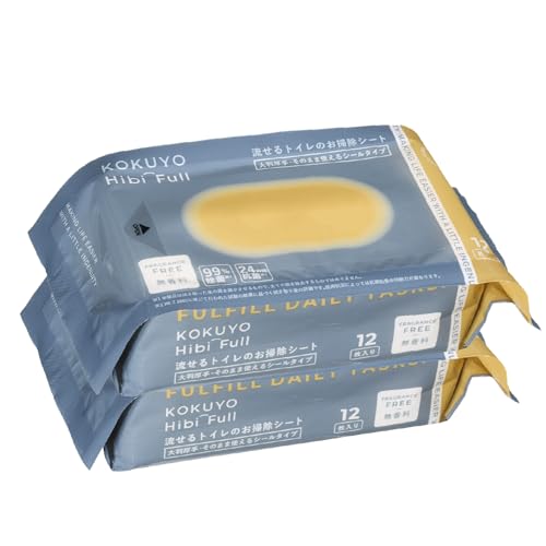 -/-/KHF-TDS101-1X2・パッケージ個数:1・そのまま流せる大判厚手のトイレ掃除シート。シートはミシン目で分割可能。無香料。・【シートサイズ】 約250mm(幅)×320mm(ピッチ)、80g/m2(40g/m2×2PLY)・【枚数】 24枚(12枚×2パック)■■そのまま流せる大判厚手のトイレ掃除シート。シートはミシン目で分割可能。匂いが苦手でも安心な無香料。■■ ・使用後にそのままトイレに流せる大判厚手のトイレ掃除シートです。 ・丈夫な大判厚手タイプなので、1枚で床や壁までしっかり拭き掃除をすることができます。 ・シートは半分にカットできるミシン目入りなので、半分ずつ使って拭くこともできて経済的です。 ・密閉できるシール付きの包装パックタイプなので、別のケースを用意して詰め替えることなくそのままご利用いただけます。