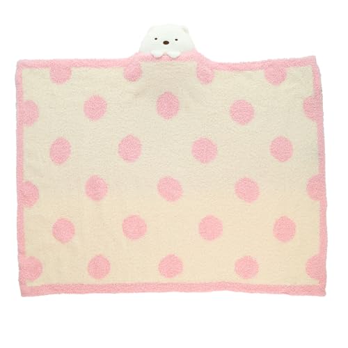シンプル09すみっコぐらし しろくま/ブランケット部分約70×100cm マスコット部分約H15×W15cm（耳・手含めず）/6575041000・Color:09すみっコぐらし しろくま・パッケージ個数:1・サイズ:ブランケット部分約70×100cm マスコット部分約H15×W15cm(耳・手含めず) / 生産国:中国・組成:ポリエステル100% / 仕様:ニット生地・刺繍・半立体・室内や車内、オフィスなどで膝にかけて防寒対策として使用できます。また、夏場の冷房の温度調整としても使用できます。・折り畳んで収納するとキャラクターがひざ掛けを被って寝ているかのうようになります。・ポリエステル素材を使用している為、軽くて柔らかい肌触りでシワになりにくく、縮みにくく、耐久性・耐熱性があります。室内や車内、オフィスなどで膝にかけて防寒対策として使用できます。また、夏場の冷房の温度調整としても使用できます。 折り畳んで収納するとキャラクターがひざ掛けを被って寝ているかのうようになります。 ポリエステル素材を使用している為、軽くて柔らかい肌触りでシワになりにくく、縮みにくく、耐久性・耐熱性があります。