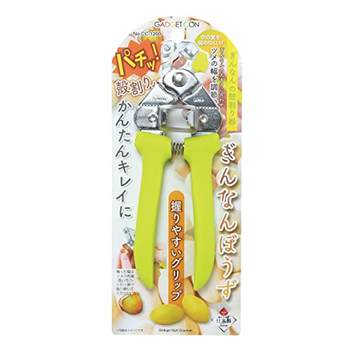 シルバー/‐/CC-1200・Color:シルバーSize:‐・パッケージ個数:1・製品サイズ:(約)全長14.5×幅5.5×高さ3.5cm・製品重量:(約)0.15kg・素材・材質:本体・ツメ/鉄(クロムめっき)、ハンドル/熱可塑性エラストマー(耐熱温度80度)、ねじ/ポリプロピレン(耐熱温度80度)、バネ/ステンレス鋼、キャップ/塩化ビニル・生産国:日本かんたんキレイに！ぎんなん殻割り器のぎんなんぼうず！ 後ろのネジを回すことで、ツメの開きを調整！ どんな大きさの銀杏でもサイズを合わせて調整できます。 握りやすいグリップで、中の実は潰さずパチッとキレイに割れます。 ツメを入れ替えられるので、右・左利きの両方に対応！ 残った殻は、ツメの先端(長い方)に引っかけて取り除いてください。 安心の日本製。 :つけ置き洗いや食器洗い乾燥機には使用しないでください。