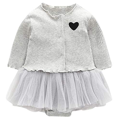 famuka 女の子ボレロ＆ロンパス ベビー キッズ 子供服 ベビー服 女の子フォーマル ...