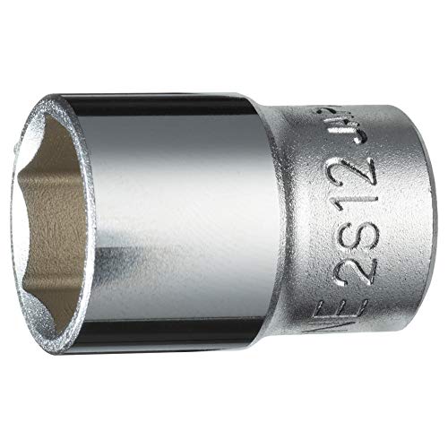 -/2S-12:二面幅:12mm/2S-12・Size:2S-12:二面幅:12mm・パッケージ個数:1・対辺寸法(mm):12・差込角(mm):6.35・全長(mm):23.5●スタンダードタイプの対辺6角形状です。●差し込み後、トルクをかけてもナメにくくなっています。