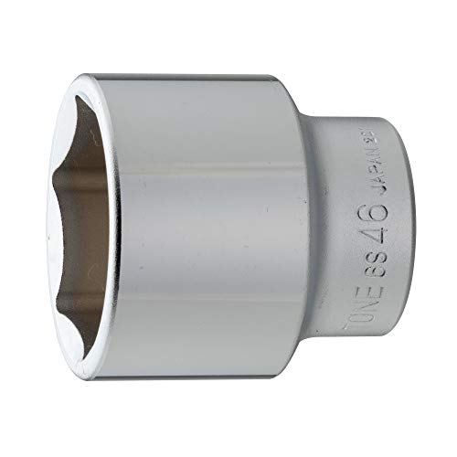 -/6S-46:二面幅:46mm/6S-46・Size:6S-46:二面幅:46mm・パッケージ個数:1・対辺寸法(mm):46・差込角(mm):19.0・全長(mm):65・生産国:日本●スタンダードタイプの対辺六角形状です。●差し込み後、トルクをかけてもナメにくくなっています。