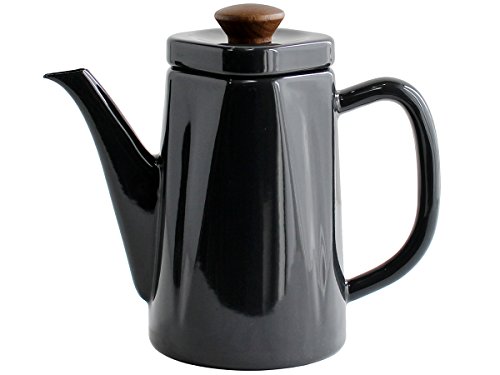 野田琺瑯(Nodahoro) コーヒーポット 1.2L ホーロー 日本製 アンビ グレー ANB-1.2PGR
