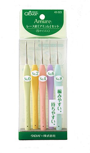 シルバー/?16 x 5.99 x 3 cm/41-323・PatternName:単品・パッケージ個数:1・対象性別 :男女共用レース針「アミュレ」は、編みやすい針先で、編み目が揃いやすく、初心者の方をしっかりサポート! シャーベットカラーのグリップは、やさしい手触りで指先にフィット! 【編みやすい針先】針先から糸が外れにくく、目を拾ったり糸を引き抜きやすい針先形状 【きれいに編める針軸】針の規格を決める針の太さ=d寸法の部分を従来より長くしました。 【手にやさしい 持ちやすいグリップ】立体的なカーブで作られたグリップは、自然と指先にフィットします。 [セット内容]No.1 No.2 No.4 No.6 No.8 (計5本) (.co.jpより)