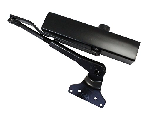 リョービ ドアクローザ 20シリーズ パラレル型 ストップ付 内装式 D型ブラケット ブラック S-122PDDB
