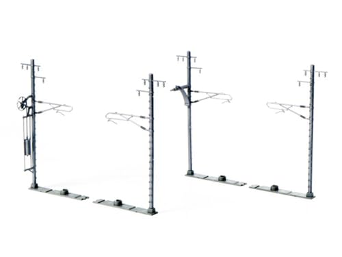 KATO Nゲージ 単線ワイド架線柱 灰 20本入 23-066-1 鉄道模型 用品