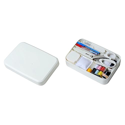 ホワイト/-/1467・サイズ(約):222×152×56mm・カラー:白・素材:PP樹脂(ケース・トレイ)・生産国:日本(ケース)