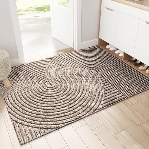 カーキ/80 x 120 cm (長方形)/GENKAN01・Color:カーキSize:80 x 120 cm (長方形)・【製品仕様】サイズ：43×75cm；60cm×90cm；80×120cm；カラー:ベージュ、グリーン、ブルー、グレー。この玄関マットは摩耗やひび割れに強いPVC素材で、長期間にわたってマットが劣化することなく美しい状態を保ちることができます。※サイズは平置き手採寸サイズとなりますので測り方により±1〜2cm前後の誤差が出る場合がございます。・【泥落としマット】靴底に付いた泥や汚れがマットの間に挟まれ、靴底をこすり落とすことができます。この効果的な泥落とし機能により、室内の床面を清潔に保つことができます。・【自由にカット可能】ハサミでカットすることができる素材により、お客様は必要なサイズにマットをカスタマイズすることができ、玄関や出入り口にピッタリフィットさせることが可能です。・【滑り止加工】背面にはしっかり滑り止め加工が施されていて、安定感があります。これにより、玄関先での転倒や事故を防ぐことができ、特に雨天時や濡れた床面での使用時に有効です