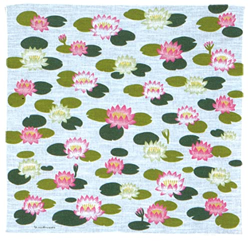 Design睡蓮/サイズ：約50×50cm/1927・パッケージ個数:1・画家・イラストレーター、マツモトヨーコさんと山本仁商店がコラボしたハンカチです。薄手で軽やかなので、ランチョンマットマルチクロス、お弁当を包んだりと、とても便利です。大切な方へのプレゼントにもオススメです。・山本仁商店は京都の伝統の文様や多様なデザインを扱う染色意匠。京都の意匠として高品質で繊細な和雑貨をお届けします。 山本仁商店は世代世代に商うものこそ変われども、その時代に合った『仁』の心を大切にこれからも商いを続けてまいります。・素材：綿100％・サイズ：約50×50cm・生産国：日本画家・イラストレーター、マツモトヨーコさんと山本仁商店がコラボしたハンカチです。薄手で軽やかなので、ランチョンマットマルチクロス、お弁当を包んだりと、とても便利です。大切な方へのプレゼントにもオススメです。 山本仁商店は京都の伝統の文様や多様なデザインを扱う染色意匠。京都の意匠として高品質で繊細な和雑貨をお届けします。 山本仁商店は世代世代に商うものこそ変われども、その時代に合った『仁』の心を大切にこれからも商いを続けてまいります。 素材：綿100％ サイズ：約50×50cm 生産国：日本