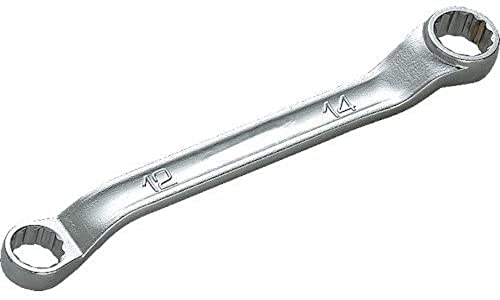 京都機械工具(KTC) 45度×6度ショートめがねレンチ 7×8mm M5S0708