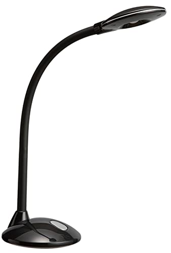 320ルーメン DK-R256BKブラック/ワンサイズ/DK-R256BK・Style:320ルーメン DK-R256BK・パッケージ個数:1・サイズ:約幅100×奥行225×高さ280mm、本体重量:約460g・セット内容・付属品:本体、ACアダプター・明るさ:320ルーメン、直下照度(25cm最大時):2500ルクス・電源:ACアダプター(入力:AC100-240V 50/60Hz、出力:DC10V 350mA)・入力電圧:DC10V、入力電流:350mA、消費電力:3.5Wシンプルな小型デスクライトシリーズ 眼のことを考えたデスクライト ブルーライト軽減&太陽光に近い自然な光で眼が疲れにくい シンプルON/OFFスイッチ 【眼のことを考えたデスクライト】 高演色 (Ra97) LEDによりブルーライトを軽減 (※) し、太陽光に近い自然な光を実現。眼が疲れにくい ※当社の旧製品 (平均演色評価数Ra80のLEDを使用) と比べ、ブルーライトを約35％軽減 フレキシブルアームで光の方向・向きを自由に調節できる 光のチラツキを抑制する直流電源回路設計 集光レンズでキレイな照射面 ワンタッチプッシュ式スイッチ