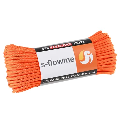 カジュアルA08 ネオンオレンジ/4mmx30m/sf-paracord550-7・スフローム(s-flowme)のCamoPara(カモパラ）は汎用性が高いポリエステル製4mm 7芯を採用したパラコードです。・優れた耐久性と柔軟性があり、テントやタープの設営時のガイロープとしてはもちろん、パラコードブレスレッドなどアクセサリーの制作にも最適です。・素材は紫外線に強く水にも強いポリエステル製。水を吸いにくい性質のため雨天でのキャンプにはもちろん、野営、狩猟、カヌー、ハイキング、防災アイテムとしても最適です。・【商品詳細】サイズ：4mm x 30m　内芯：7芯　重量：約270g　材質：ポリエステル　耐荷重：約250kg・※使用制限(登山・クライミングなど加速度的に荷重のかかるご使用はできません）優れた耐久性と柔軟性があり、テントやタープの設営時のガイロープとしてはもちろん、パラコードブレスレッドなどアクセサリーの制作にも最適です。素材は紫外線に強く水にも強いポリエステル製。水を吸いにくい性質のため雨天でのキャンプにはもちろん、野営、狩猟、カヌー、ハイキング、防災アイテムとしても最適です。