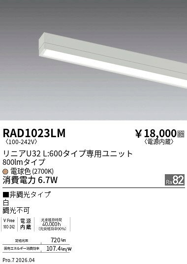 RAD1023LM　リニア32グレアカットパネ�
