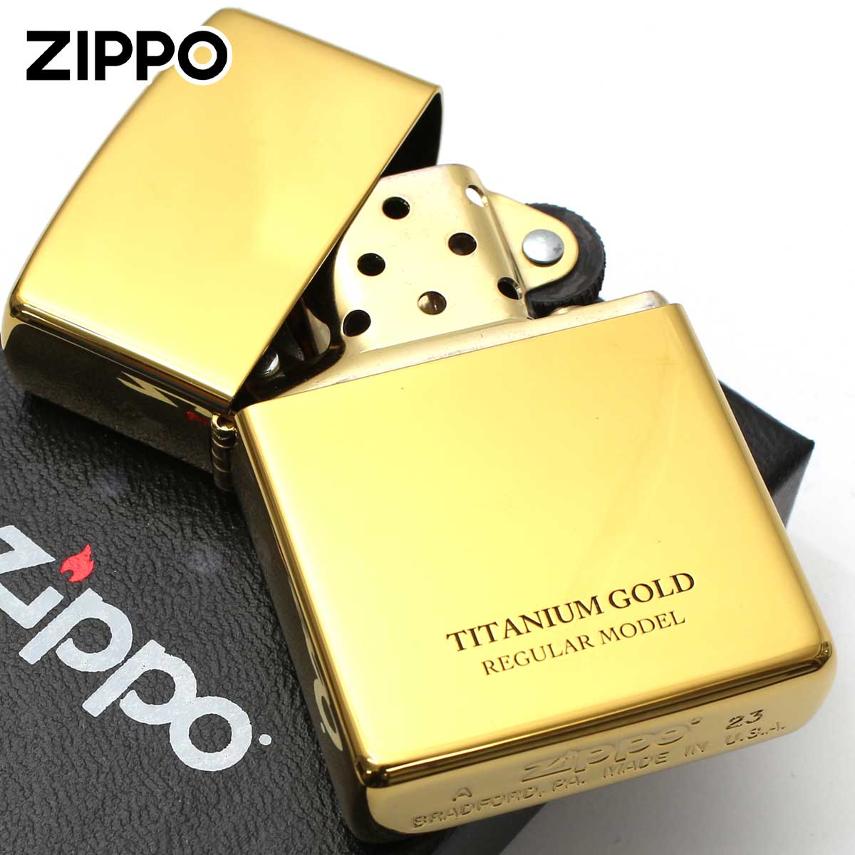 Zippo ���åݥ饤���� �쥮��顼 �����˥塼�� ������� �ݥ�å��� ���� Titanium series 20-GOTT �᡼�������Ѿ���