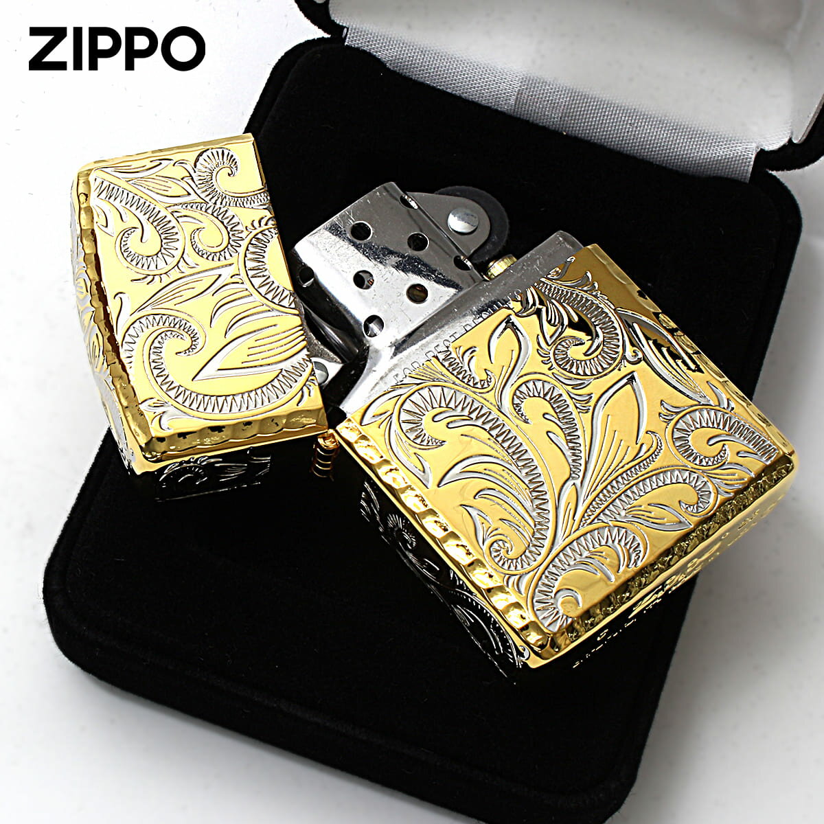 Zippo ���åݥ饤���� �����ޡ� ����٥��� ���� �����ʡ���塼�����ù� ξ�̲ù� ������ɥ���С��ߥ顼 Classic Arabesque CLA-D �᡼�������Ѿ���