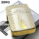 Zippo ジッポライター 1941レプリカ マリア 聖母 金銀コンビメッキ サテーナ Maria SG メール便専用商品