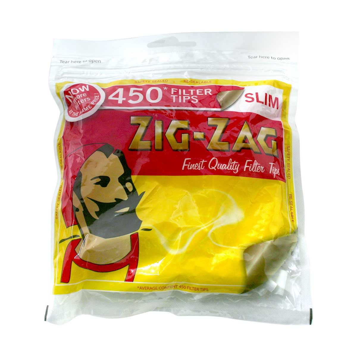 Zig-Zag ジグザグ フィルター スリムフィルター 450 6×15mm 450個 #78868 メール便専用