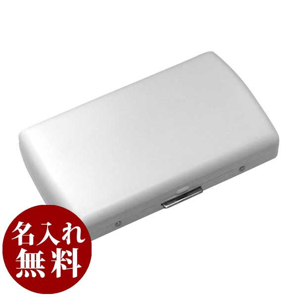 名入れ　シガレットケース 加熱式タバコケース IQOS アイコス カートリッジケース20 ヒートスティック専用 7-71069-60 ホワイト メール便可