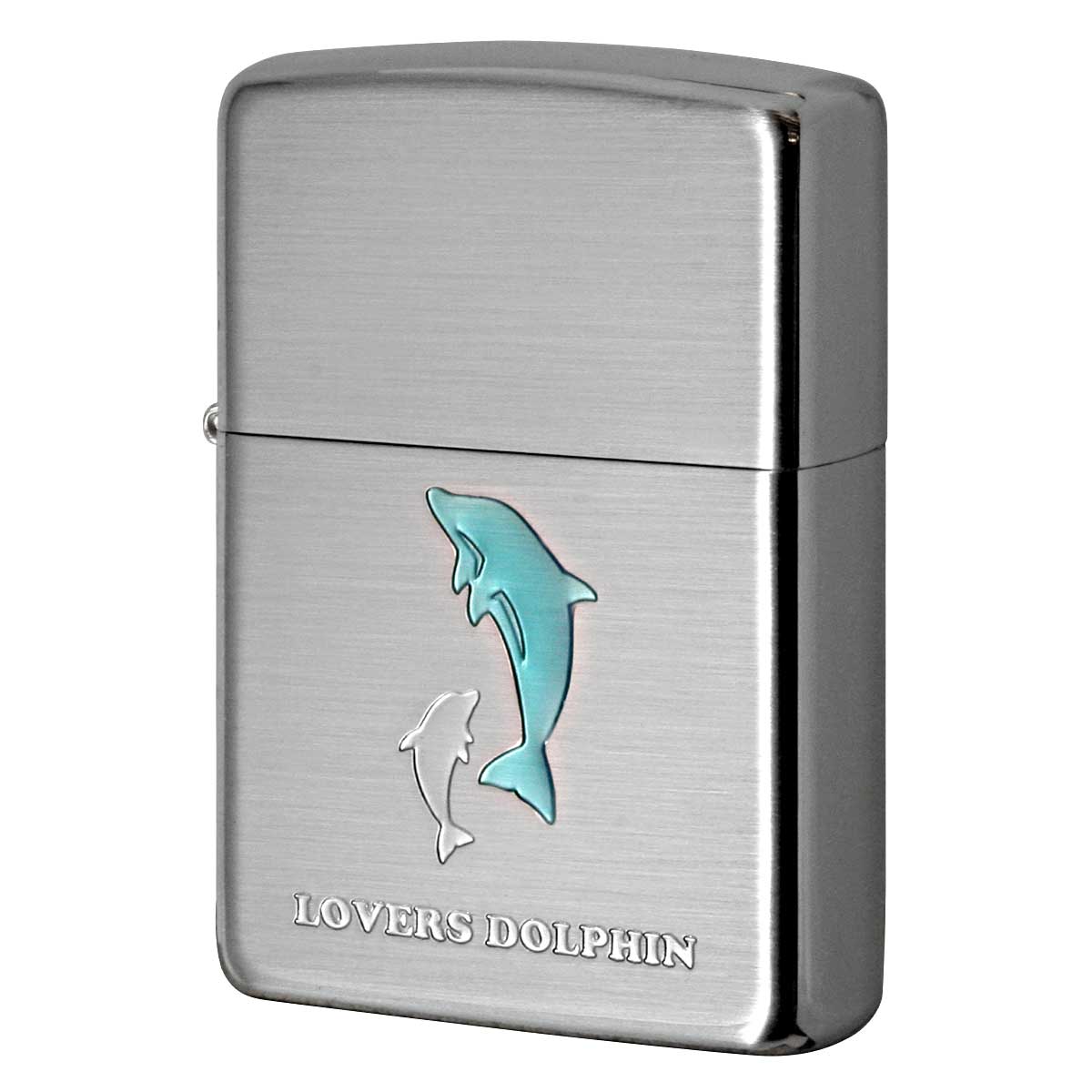 Zippo ジッポー LOVERS DOLPHIN ラバーズドルフィン Blu zippo ジッポ ライター オプション購入で名入れ可