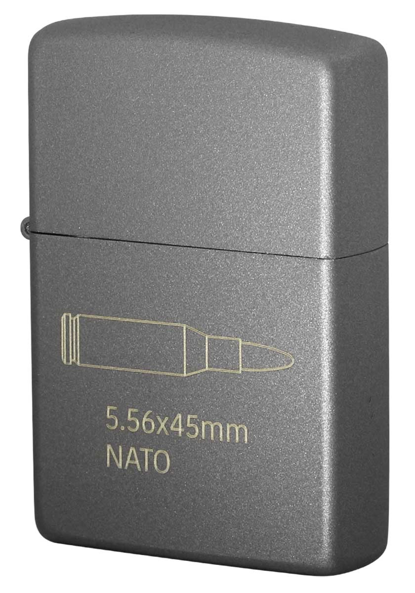 ミリタリーＺｉｐｐｏ Zippo ジッポー ミリタリーCERAKOTE BULLET セラコート ビュレット NATO GRAY 63470298 zippo ジッポ ライター オプション購入で名入れ可