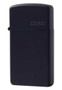 スリムＺｉｐｐｏ Zippo ジッポー SLIM Navy Matte スリム ネイビーマット 1639ZL zippo ジッポ ライター オプション購入で名入れ可 メール便可