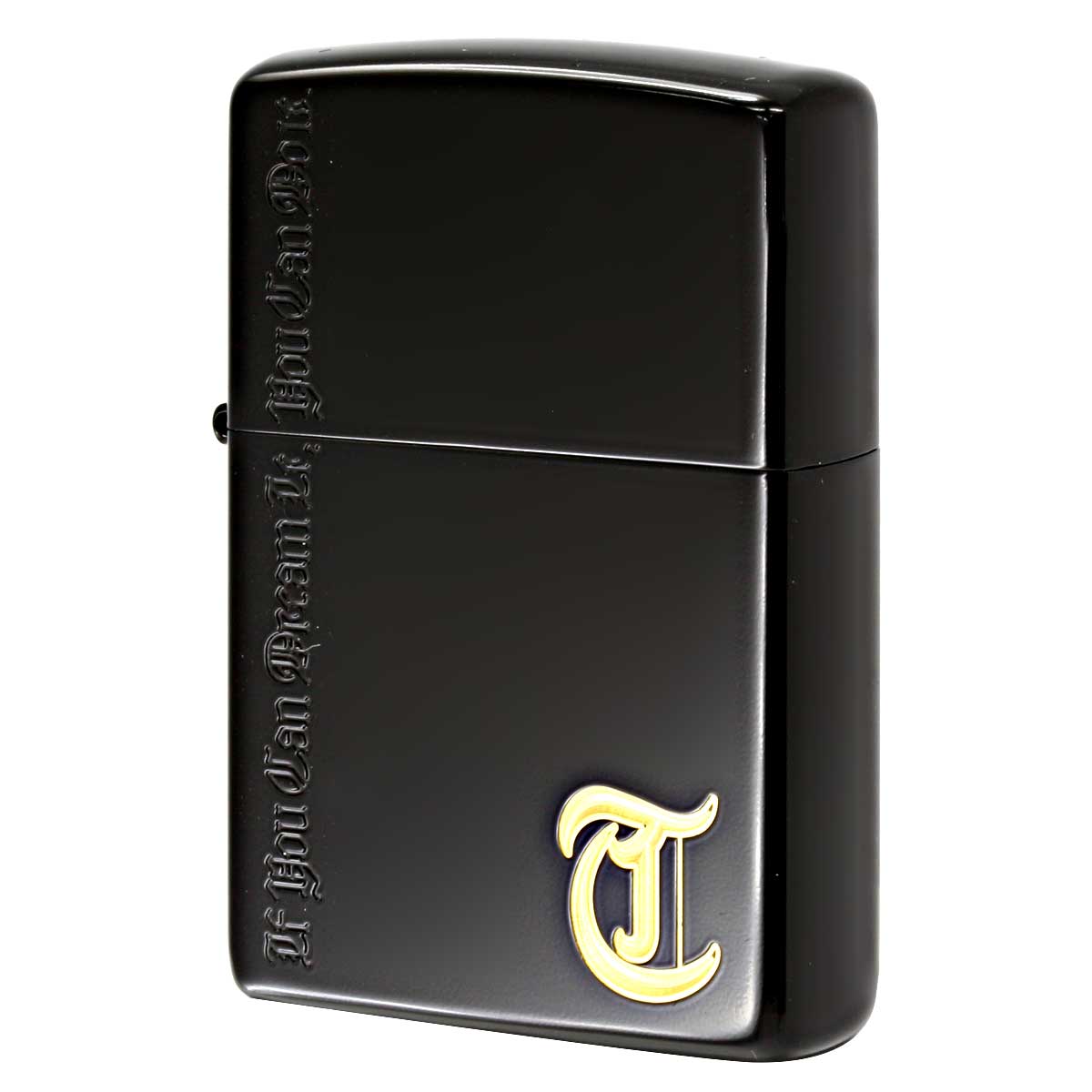Zippo ジッポー イニシャル T ネームオブラブ ブラック Name of Love NLT-IB プレゼント 贈り物 男性 ..