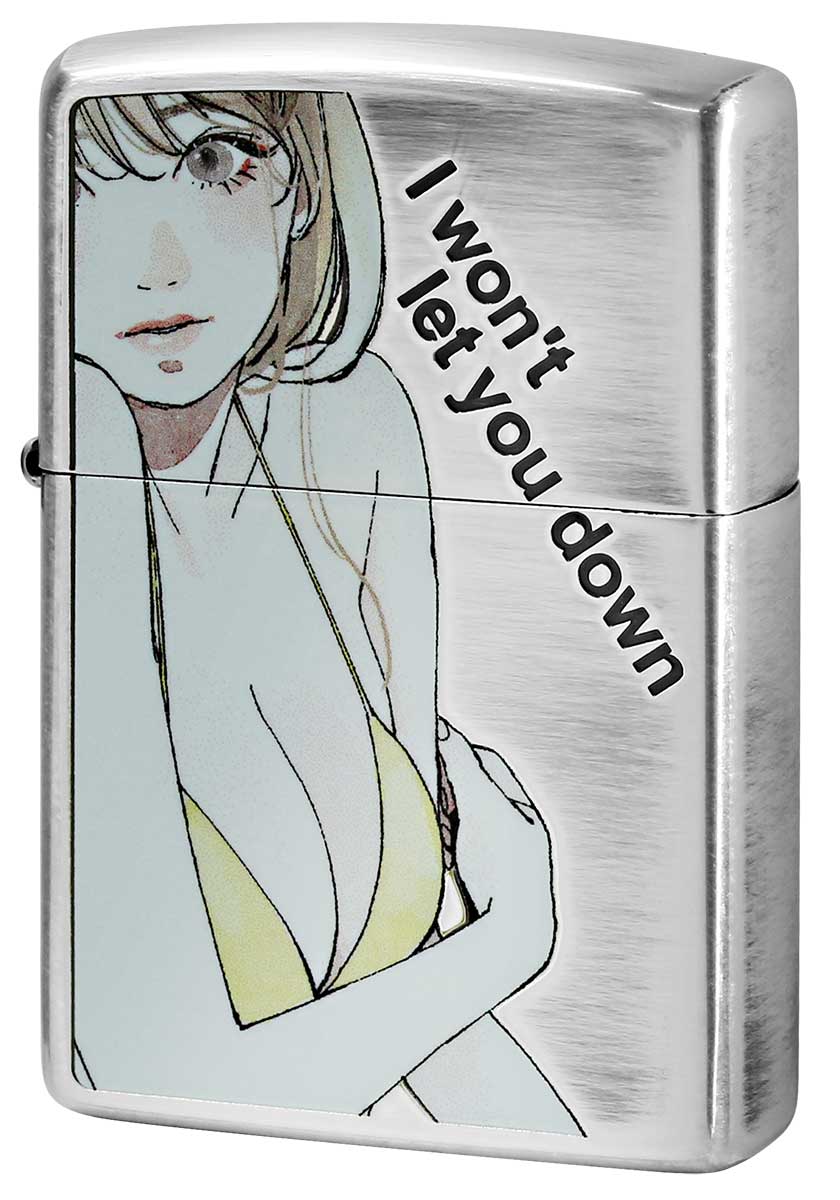 セクシーＺｉｐｐｏ Zippo ジッポー セクシー MOE Girl 萌え ガール イエロー MS-KB zippo ジッポ ライター オプション購入で名入れ可 メール便可