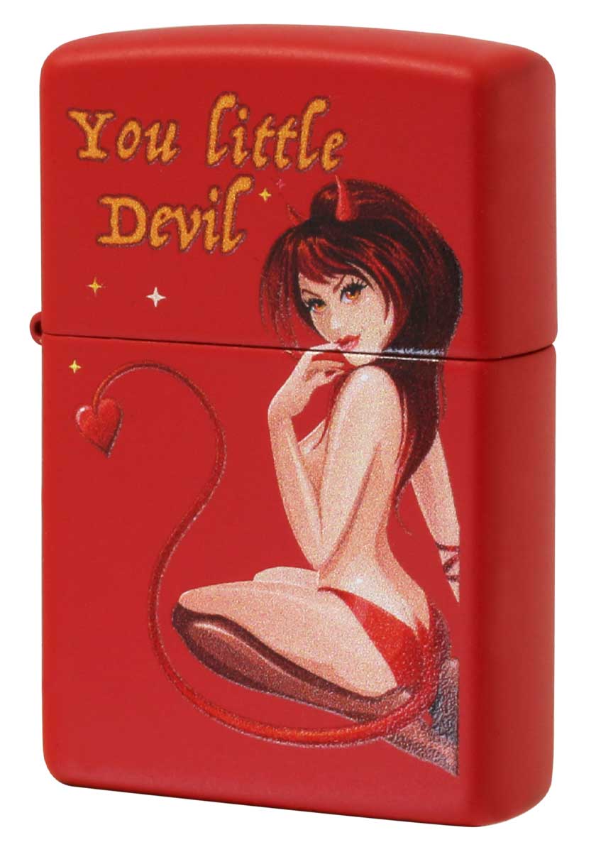 セクシーＺｉｐｐｏ Zippo ジッポー セクシー Little Devil Red リトルデビル レッド Z233-104597 zippo ジッポ ライター オプション購入で名入れ可 メール便可