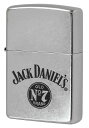 ジャックダニエルズジッポ Zippo ジッポー 企業柄 Jack Daniel's Logo ジャックダニエルズ ロゴ Z207-104643 zippo ジッポ ライター オプション購入で名入れ可 メール便可