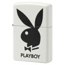 Zippo ジッポー キャラクター PLAYBOY logo White プレイボーイ ロゴ ホワイト Z214-104661 zippo ジッポ ライター オプション購入で名入れ可 メール便可