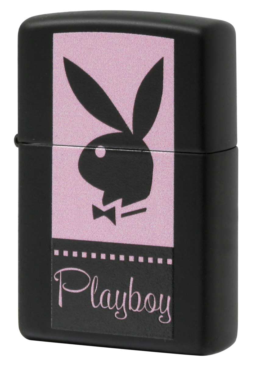 PLAYBOYジッポ Zippo ジッポー キャラクター PLAYBOY pink bunny プレイボーイ ピンクバニー Z218-104663 zippo ジッポ ライター オプション購入で名入れ可 メール便可