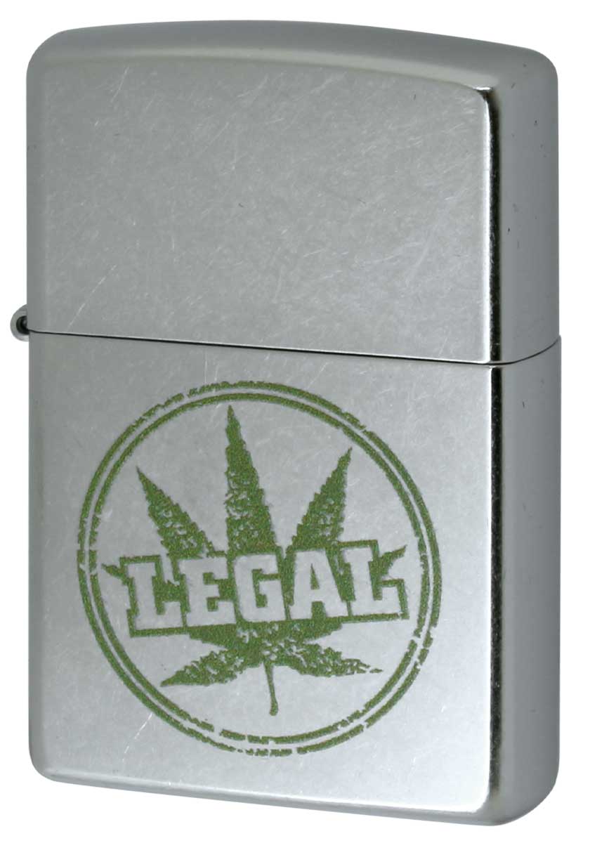 Zippo ジッポー Marijuana Leaf Series マリファナ LEGAL stamp Z207-112478 zippo ジッポ ライター オプション購入…