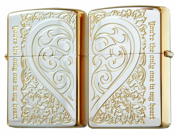 ペア zippo Zippo ジッポー ペア Cerebrity Arabesque Pair Set セレブレティーアラベスク ペアセット SAPR-SGP zippo ジッポ ライター オプション購入で名入れ可