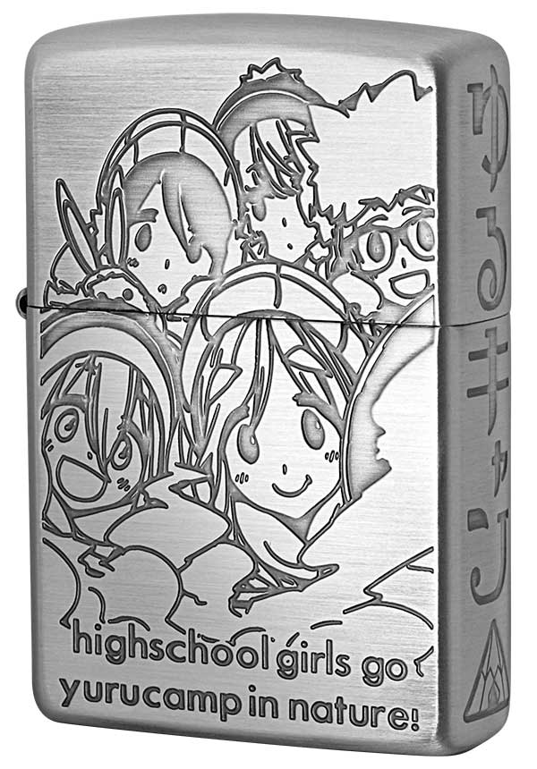 Zippo ジッポー キャラクター ゆるキャン△ C 野クル zippo ジッポ ライター オプション購入で名入れ可