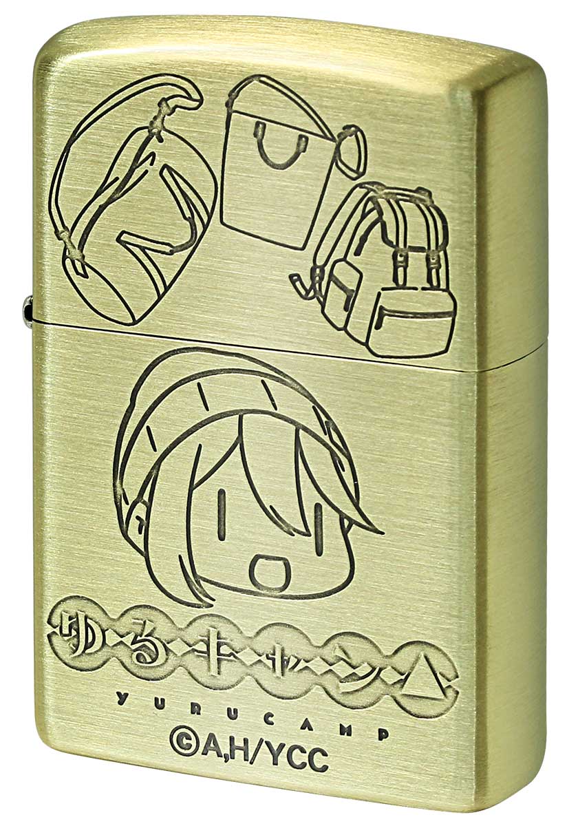 Zippo ジッポー キャラクター ゆるキャン△ 各務原なでしこ zippo ジッポ ライター オプション購入で名入れ可