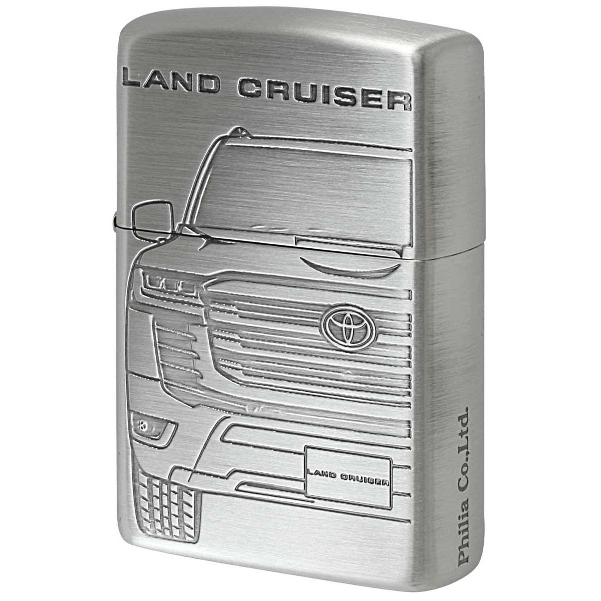 Zippo Wb|[ oCN  TOYOTA OFFICIAL LICENSED PRODUCT LAND CRUISER zippo Wb| C^[ IvVwŖ