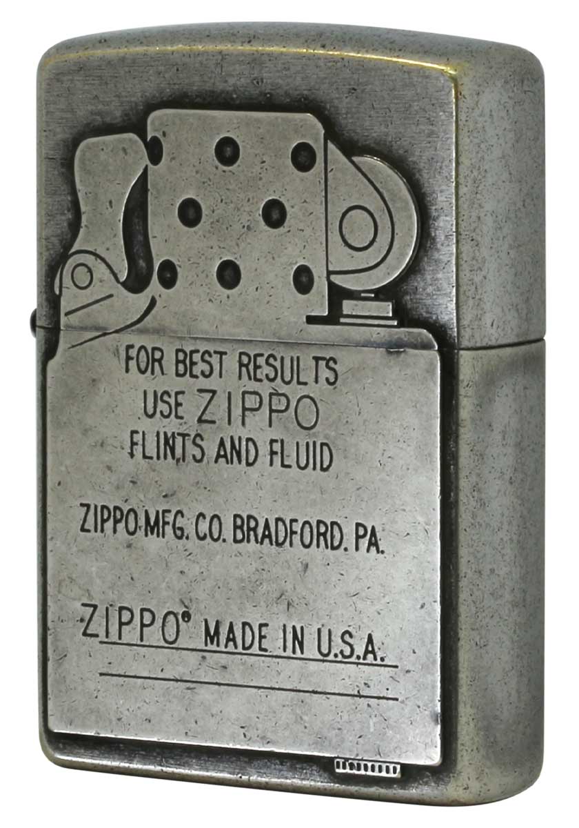 Zippo ジッポー ユーズド仕上げ CLASSIC METAL Insert クラッシクメタル インサイド 1201S869 zippo ジッポ ライター オプション購入で名入れ可 メール便可