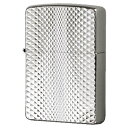 Zippo ジッポー ダイヤモンドカット シルバー プラチナ加工 両面加工 Diamond Cut Platinum Plate 2EP-2D C A プレゼン...