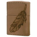 Zippo ジッポー 革巻き レザー ワークス カオス Leather Works CHAOS LWC Z フェザー プレゼント 贈り物 男性 かっこいい オプ...