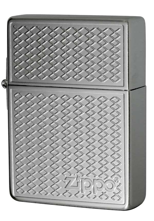 Zippo ジッポー 1935レプリカ グリルメッシュ ニッケルサテン 両面加工 1935 Grill Mesh Nickel SATIN B プレゼント 贈り物 男性 かっこいい オプション購入で名入れ可