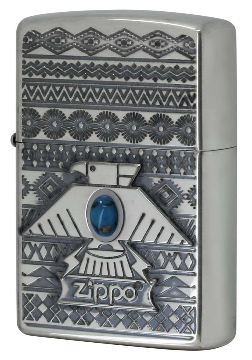 Zippo Wb|[ An Thunderbird T_[o[h BL Silver Oxidized zippo Wb| C^[ IvVwŖ