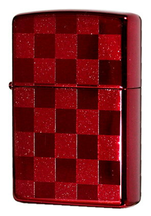 Zippo ジッポー シンプル GEOMETRIC 25CK-RED zippo ジッポ ライター オプション購入で名入れ可 メール便可