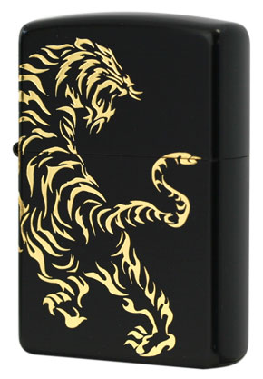 Zippo ジッポー Tiger Dragon 2BKG-TIGER zippo ジッポ ライター オプション購入で名入れ可