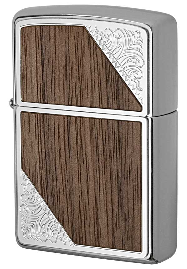 Zippo ジッポー 特殊加工 Western Design 2SW-WOOD zippo ジッポ ライター オプション購入で名入れ可 メール便可