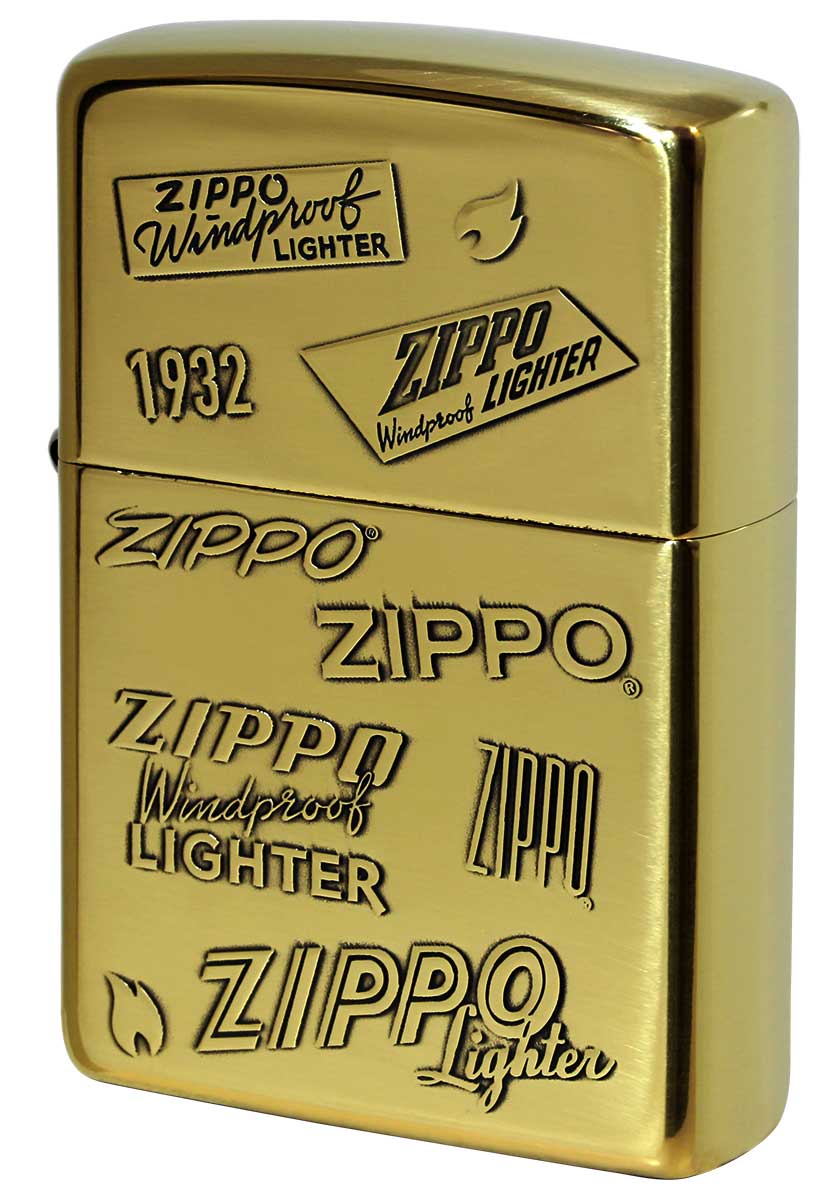 Zippo ジッポー 定番 ZIPPO LOGO ジッポー ロゴ 2BI-ZLOGO zippo ジッポ ライター オプション購入で名入れ可 メール便可