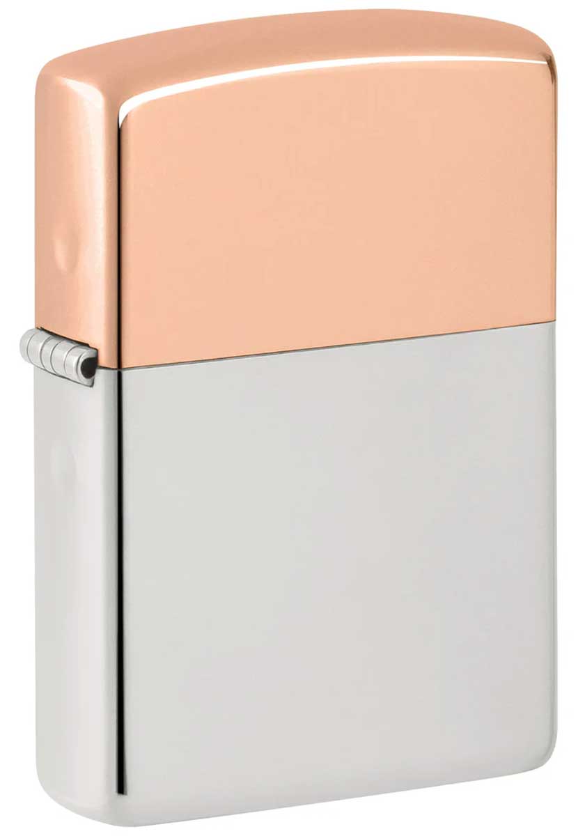 Zippo ジッポー 限定品 限定生産 BIMETAL Sterling Silver & Copper バイメタル スターリングシルバー＆カッパー 48695 zippo ジッポ ライター オプション購入で名入れ可