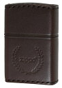 革 zippo Zippo ジッポー REAL LEATHER DB-7 zippo ジッポ ライター オプション購入で名入れ可 メール便可